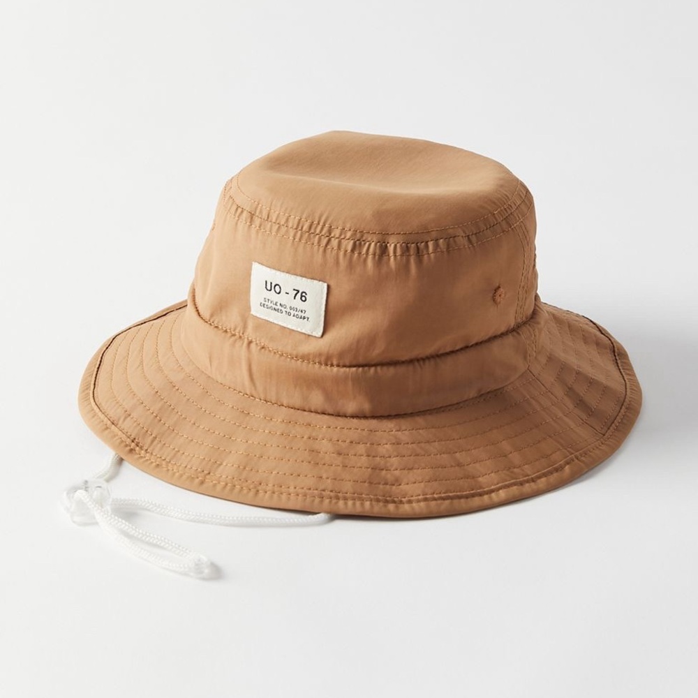 Kids Tan Bucket Hat